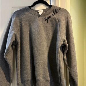 Gray Sparkle Woman’s Sweatshirt